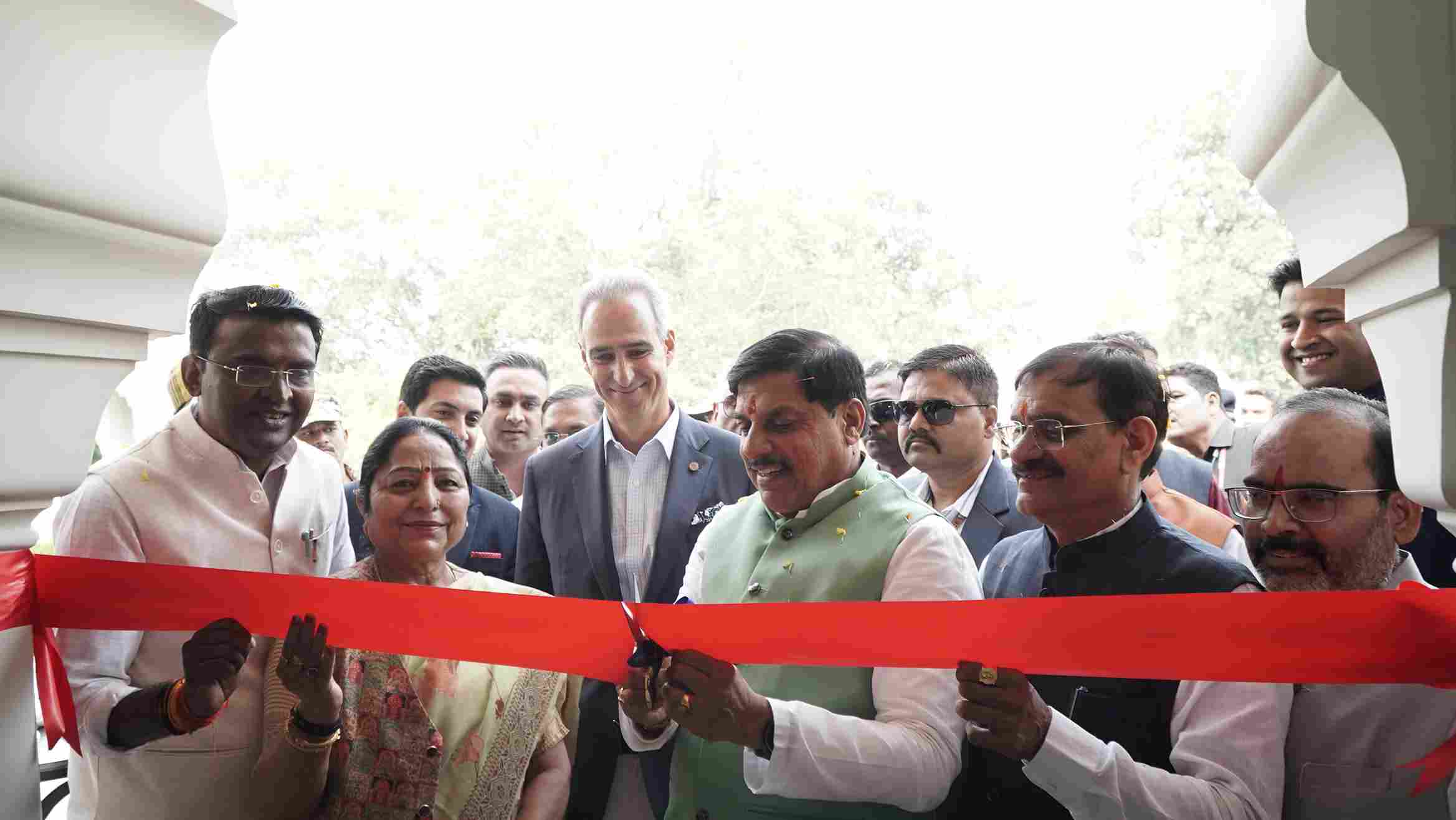 MP Chief Minister Dr Mohan Yadav Inaugurates The Oberoi Rajgarh Palace